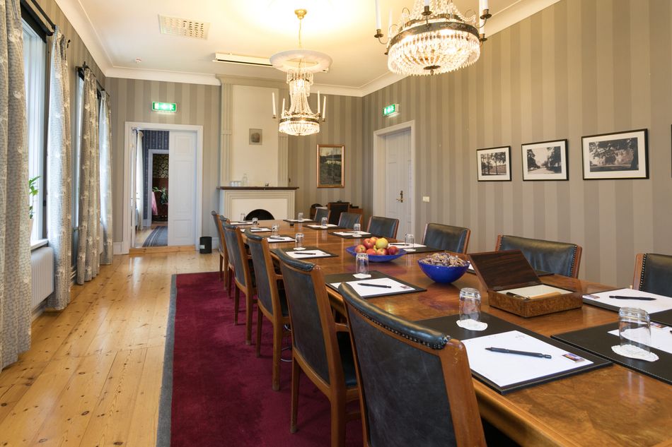 Herrgårdens konferenslokal som kallas Herrgårdssalen