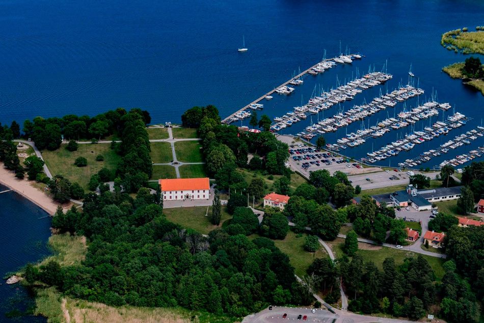 Sundbyholms Slott flygfoto