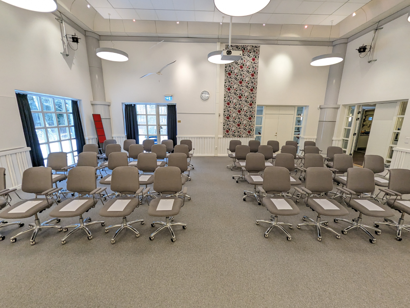 C-salen - stor lokal i receptionsbyggnaden