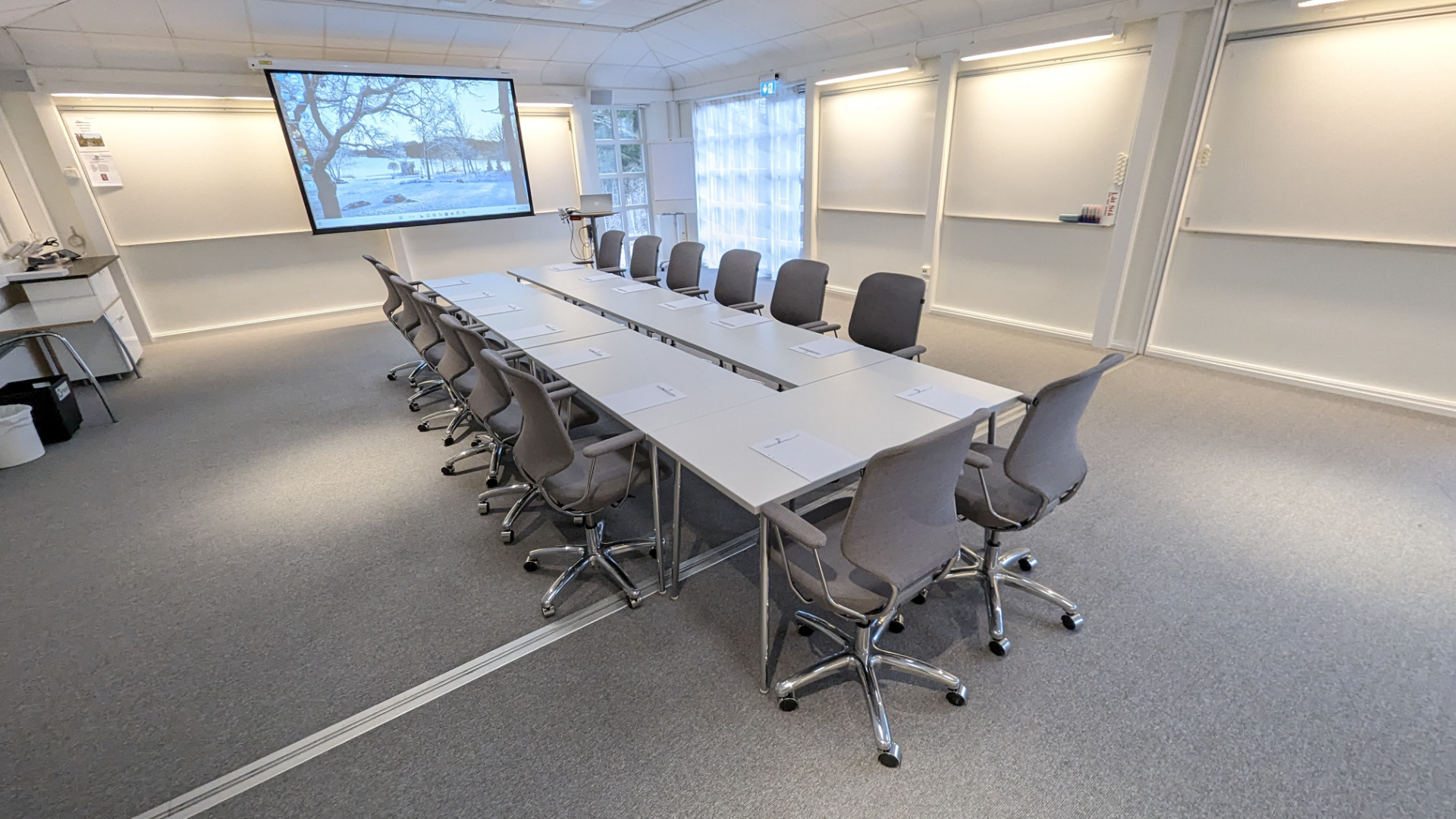 D-salen - stor lokal i receptionsbyggnaden
